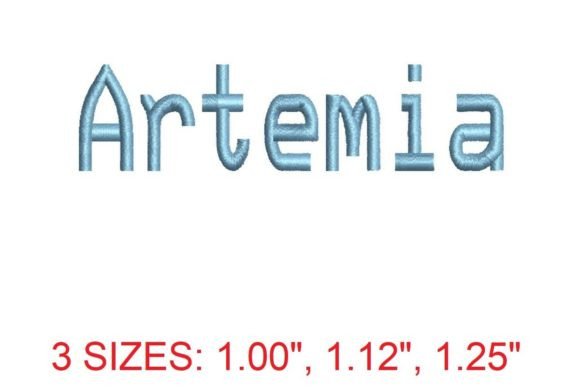 Artemia Embroidery Font: A Creative Tool for Every Stitcher