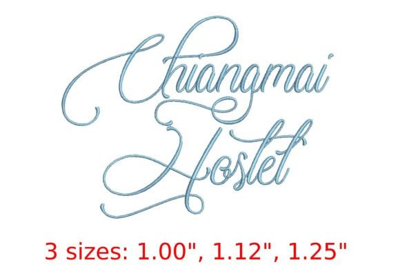 Changmai Hostel Script Font
