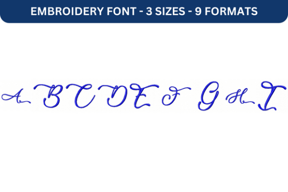 Exploring the Versatility of Lovely Home Font Upper a to I in Embroidery Design