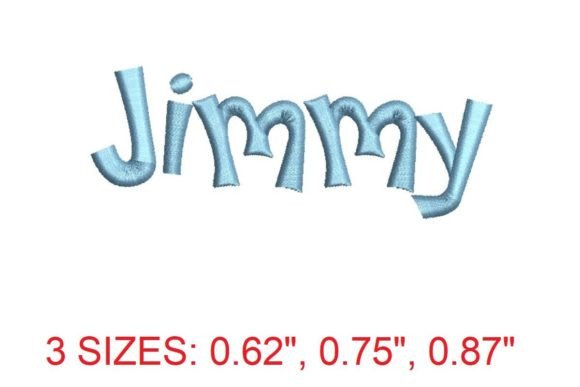 Jimmy Font: A Timeless Choice for Elegant Embroidery