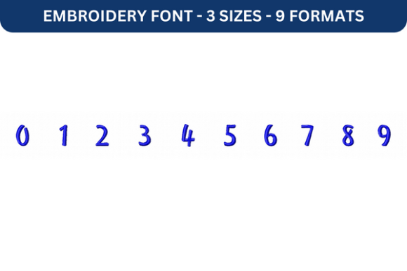 Marketing Script Font Number 0 to 9: A Versatile Tool for Creative Embroidery
