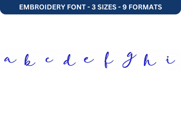Rose of Baltimore Font Lower a to I: A Versatile Embroidery Design Tool