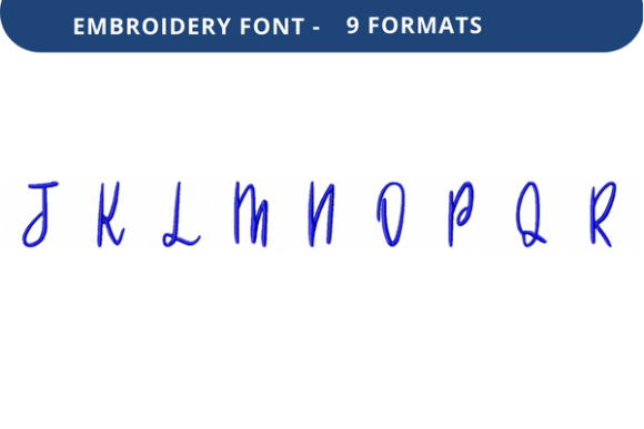 Under Secretary Font J to R: A Versatile Tool for Personalized Embroidery